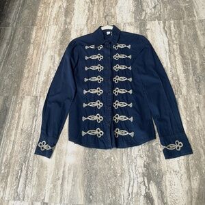 MILITARY STYLE BLOUSE